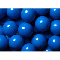 Bayside Candy 1"" Large Gumballs - Colored Gumball Collection - Gumball Machine - Shimmer And Solid Colors (Blue Gumballs 1"" Large, 2Lb)
