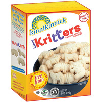 Kinnikinnick - Kinnikritters Animal Cookies - Gluten Free, Allergy Friendly Vegan Animal Crackers - 8 Oz. Box