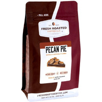 Fresh Roasted Coffee, Pecan Pie Flavored Coffee, 12 Oz, Medium Roast, Kosher, Ground