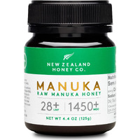 New Zealand Honey Co. Raw Manuka Honey Umf 28+ | Mgo 1450+, Umf Certified / 4.4Oz