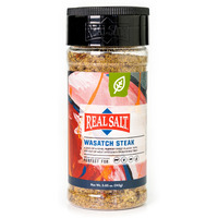 Redmond Real Sea Salt - Natural Unrefined Gluten Free Wasatch Steak Shaker