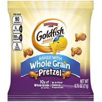 Pepperidge Farm Goldfish Whole Grain Snack Crackers, Pretzel, 0.75 Oz, Pack Of 300