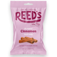 Reeds Individually Wrapped Cinnamon Candy | Traditional Cinnamon Hard Candy | Reeds Classic Spiced Hard Cinnamon Candy Brought To You By Iconic Candy | 6.25Oz Bag (1)