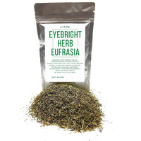 Eyebright Herb Eufrasia - Natural, Cut & Dried Euphrasia Officinalis - Net Weight: 1Oz/28.5G - Alternative Names Are Augentrostkraut, Euphrasiae Herba, Herba Euphrasiae And Herbe D'Euphraise.