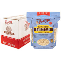 Bob's Red Mill Old Fashioned Rolled Oats, Gluten Free, 32 Ounces (Pack Of 4)
