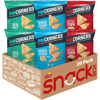 Popcorners Popped Corn Snacks, Core 3 Flavor Pack, 1 Ounce (Pack Of 20) (Packaging May Vary)