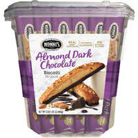 Nonni's Almond Dark Chocolate Biscotti: 25 Count, 2Lb,1.25 Oz (943 G)