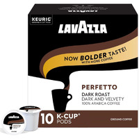 Lavazza Perfetto Single-Serve Coffee K-Cup Pods For Keurig Brewer , Dark And Velvety Roast, 10-Count Boxes (Pack Of 6)