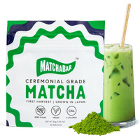 Matchabar Matcha Powder (30G) - Ceremonial Grade Authentic Japanese Matcha Green Tea Powder - Matcha Green Tea Powder Harvested In Japan - Matcha Tea Powder Latte - Zero Sugar, Vegan & 0 Calories