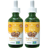 Sweetleaf Stevia Liquid Sweet Drops - English Toffee Flavored Drops, Stevia Liquid Sweetener, Zero-Calorie, Sugar-Free Syrup Alternative For Keto Coffee, Baking, Shakes, 2 Fl Oz (Pack Of 2)