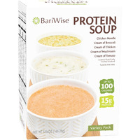 Bariwise Protein Soup Mix, Variety Pack, 15G Protein, Low Carb (7Ct)