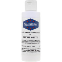 Americolor Soft Gel Paste Food Color, 6-Ounce, Bright White