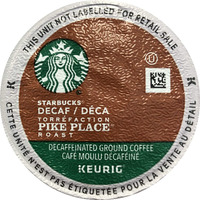 Starbucks Pike Place Decaf Coffee, Keurig (100684)