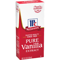 Mccormick All Natural Pure Vanilla Extract (Made With Madagascar Vanilla Beans), 4 Fl Oz