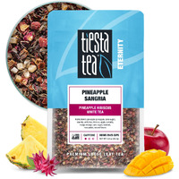 Tiesta Tea - Pineapple Sangria | Pineapple Hibiscus White Tea | Premium Loose Leaf Tea Blend | Low-Caffeinated Fruit Tea | Make Hot Or Iced Up & 25 Cups - 2 Oz Resealable Pouch