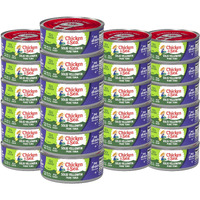 Chicken Of The Sea Solid Yellowfin Pure Tuna, Wild Caught, No Drain, 4 Oz. Can (Pack Of 24)