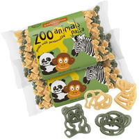 Pastabilities Fun Shaped Pasta For Kids - Zoo Animals Pasta - Wild Animal Theme, Non-Gmo Natural Wheat Pasta, All-Natural, Kosher Certified, Made In The Usa, (2 Pack,14 Oz)