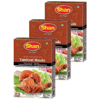 Shan - Tandoori Masala Seasoning Mix (50G) - Spice Packets For Tandoori Style Chicken (Pack Of 3)