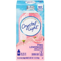 Crystal Light Drink Mix - 2 Boxes - 20 Packets (Pink Lemonade)