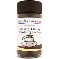 Straight From France Caffeine Free Instant Chicory Powder, Coffee Substitute Rich In Fibers, Great Addition To Hot Chocolate, Milk Or Coffee Beverages 7 Oz