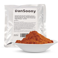 Dansoony Korean Hot And Spicy Ramen Noodle Soup Powder With 30-50 Kinds Of Food Ingredients - Deep, Rich Flavors For Magical Soups - 10.05Oz
