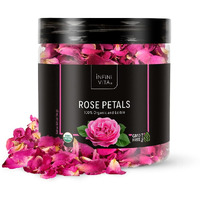 Infini Vita Dried Rose Petals 14G (0.5Oz) - Edible Red Rose Tea - Dried Flowers For Cake Decorating, Drinks, Candle, And Soap Making (0.5Oz)