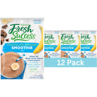 Concord Foods Chocolate Banana Smoothie Mix - Fruit Flavor With No Artificial Flavors, Colors, Or Preservatives - Ideal For Fresh Fruit Smoothies - 1.3 Ounce Pouch For Healthy Smoothies (Pack Of 12)