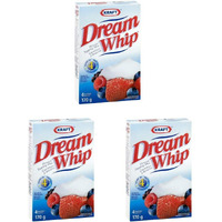 3 Pack Dream Whip Dessert Topping Mix 170G 6Oz Add Sweet Flavor And Creamy Texture To All Your Favorite Desserts {Imported From Canada}