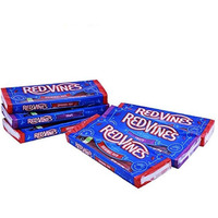 Red Vines Licorice Variety Pack, Red And Grape Flavor, 5Oz Trays (6 Pack), Soft & Chewy Candy Twists