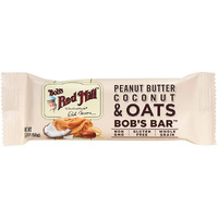 Bob's Red Mill Peanut Butter Coconut & Oats Snack Bar - 1.76 Ounce (Pack Of 12) - Gluten Free, Non-Gmo, Whole Grain
