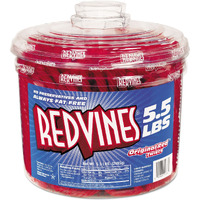 Red Vines- Original Red Twists, 5.5Lb Tub