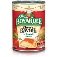 Chef Boyardee Cheese Ravioli In Tomato Sauce, 15 Oz, 12 Pack