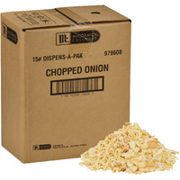 Mccormick Culinary Chopped Onion, 15 Lb - One 15 Pound Box Of Dehydrated Onions Chopped, Best As Fresh Onion Substitute For Hamburgers, Hot Dogs, Salads And More
