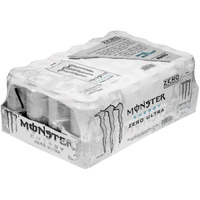 Monster Energy Drink, Zero Ultra, Sugar Free (16 Oz. Cans, 24 Ct.) 384 Fl Oz, 384 Fl. Oz.