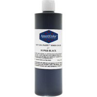 Americolor Soft Gel Paste Food Color, 13.5-Ounce, Super Black