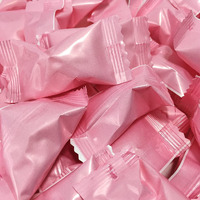 Candy Envy - Pink Wrapped Buttermints - 13 Oz. Bag - 100 Indiv. Wrapped Mints