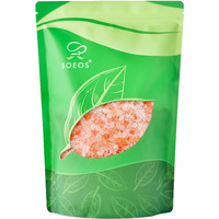 Soeos Himalayan Pink Salt, Coarse Grain, 5 Lbs (Pack Of 1), Non-Gmo Himalayan Pink Salt, Kosher Salt, Sea Salt For Grinder Refill