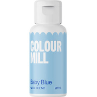 Colour Mill Oil-Based Food Coloring, 20 Milliliters Baby Blue