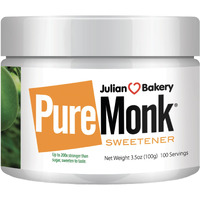 Julian Bakery Pure Monk | V25% Monk Fruit Extract | Sweetener | Sugar Free | 3.5Oz | 100 Servings