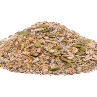 Gerbs Raw Super 7 Seed Snack Trail Mix 14Oz. | Top 14 Food Allergy Free | Resealable Bulk Bag | Made In Usa | Raw Pumpkin Sunflower (Black & White) Chia Hemp (Brown & Golden) Flax Seeds | Gluten Free