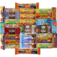 Ultimate Healthy Fitness Box - Protein & Healthy Granola &Bars Sampler Snack Box (30 Count) - Care Package - Gift Pack - Variety Of Fitness, Energy And Protein Bars