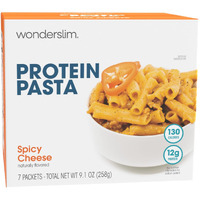 Wonderslim Protein Pasta, Spicy Cheese, 130 Calories, 12G Protein (7Ct)