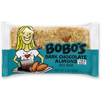 Bobo's Oat Bars, Gluten Free Bars, Dark Chocolate Almond Sea Salt, Pack Of 12