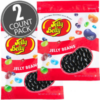 Jelly Belly Licorice Jelly Beans - 2 Pounds In Resealable Bags (2 X 16 Ounces) - Genuine, Official, Straight From The Source