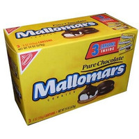 Mallomars Pure Chocolate Cookies 8 Ounce Box (Pack Of 3)