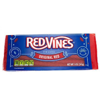Red Vines Licorice Twists, Original Red Flavor, Soft & Chewy Candy, 5Oz Tray (24 Pack)