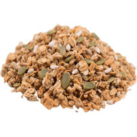 Gerbs Super 5 Seed Granola, 2 Lbs - Top 14 Food Allergy Free & Non Gmo - Keto Safe &Unsulfured - Pumpkin, Sunflower, Chia, Hemp, Flax Seeds