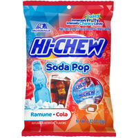 Hi-Chew Soda Pop Mix Peg Bag 2.82Oz, Pack Of 6