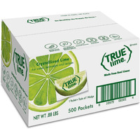 True Lime Water Enhancer, Bulk Pack - 0.03 Ounce, 500 Count (Pack Of 1)| Zero Calorie Unsweetened Flavoring For Bottled Water & Recipes | Flavor Packets Made With Real Limes