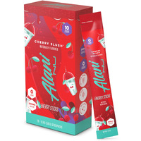 Alani Nu Cherry Slush Energy Sticks | Energy Drink Powder | 200Mg Caffeine | Pre Workout Performance With Antioxidants | On-The-Go Drink Mix | Biotin, B Vitamins | Zero Sugar | 5 Calories | 10 Pack